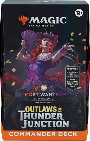 Magic The Gathering - Outlaws of Thunder Junction - Commander Deck (Most Wanted)