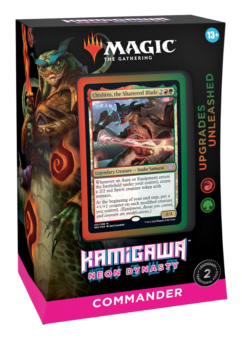 Magic The Gathering - Kamigawa: Neon Dynasty - Commander Deck (Upgrades Unleashed)