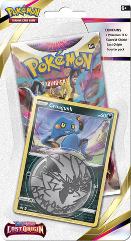 Pokemon - Sword & Shield: Lost Origin - Single Pack Blister (Croagunk)