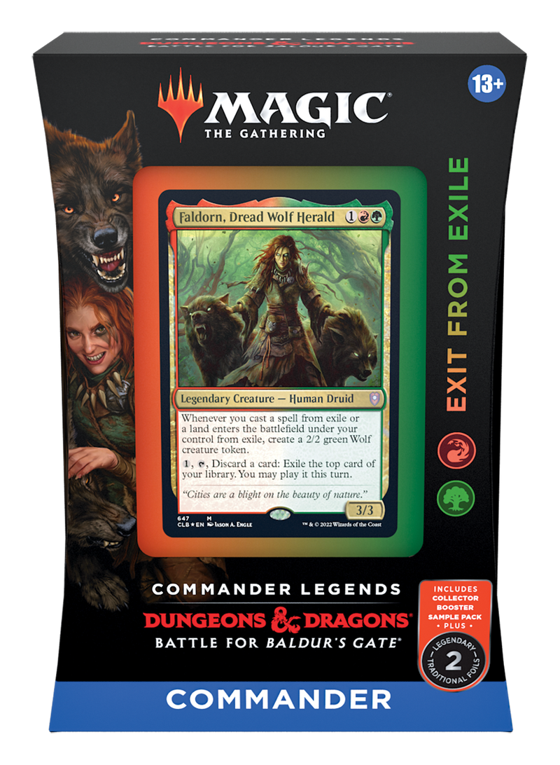 Magic The Gathering - Commander Legends: Battle for Baldur's Gate - Commander Deck (Exit from Exile)