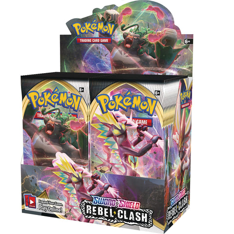 Pokemon - Sword & Shield: Rebel Clash - Booster Box