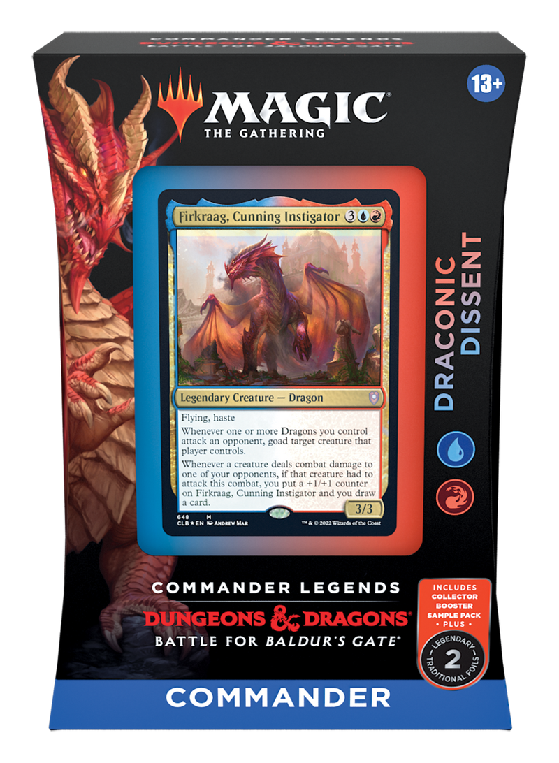 Magic The Gathering - Commander Legends: Battle for Baldur's Gate - Commander Deck (Draconic Dissent)