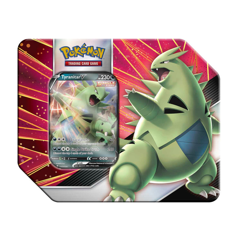 Pokemon - Sword & Shield: Battle Styles - V Strikers Tin (Tyranitar V)