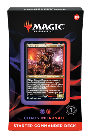Magic the Gathering - Starter Commander Deck (Chaos Incarnate)