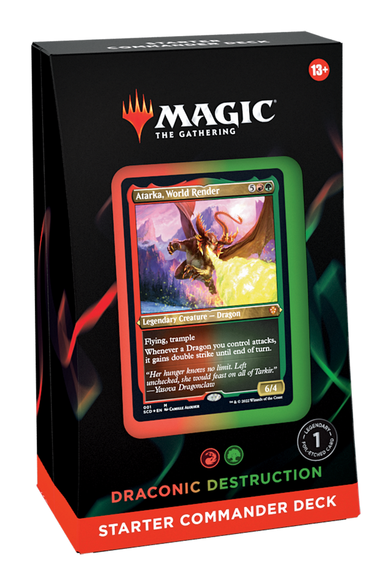 Magic the Gathering - Starter Commander Deck (Draconic Destruction)