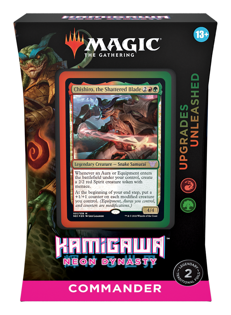 Magic The Gathering - Kamigawa: Neon Dynasty - Commander Deck (Upgrades Unleashed)