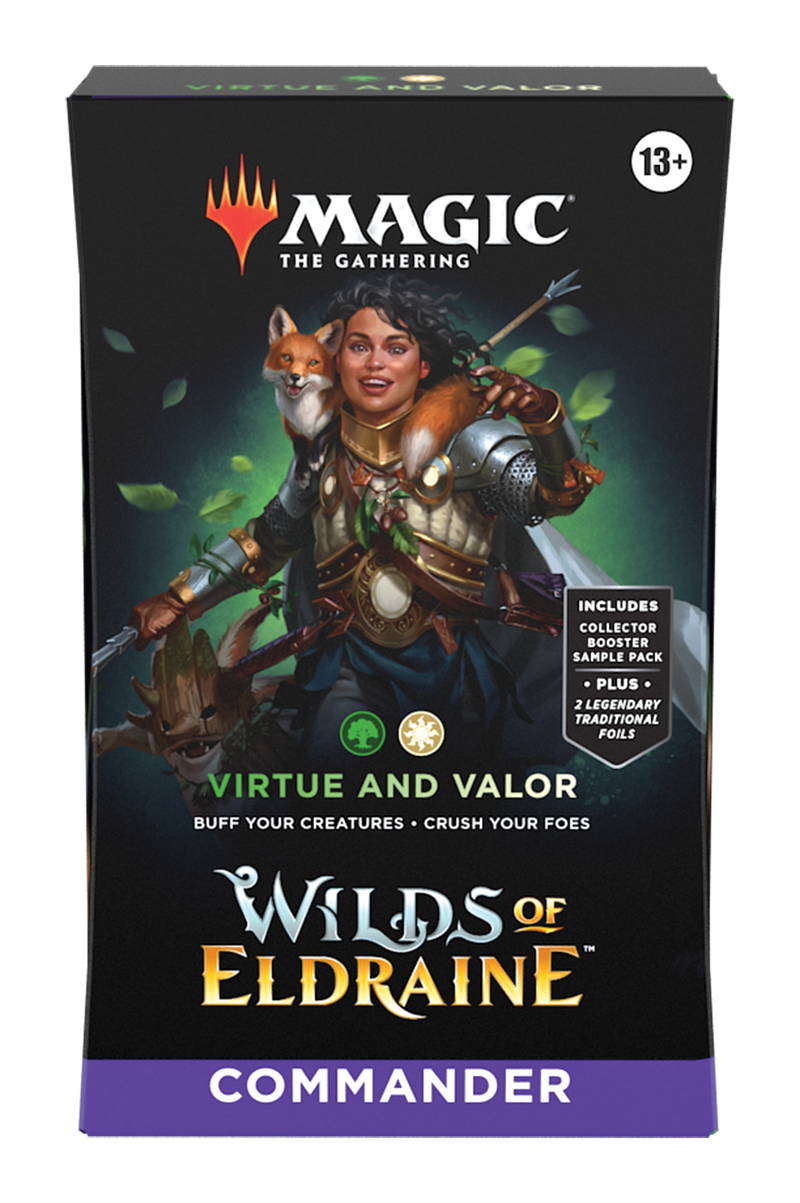 Magic The Gathering - Wilds of Eldraine - Commander Deck (Virtue and Valor)