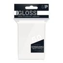Ultra PRO: Standard 50ct Sleeves - PRO-Gloss (White)