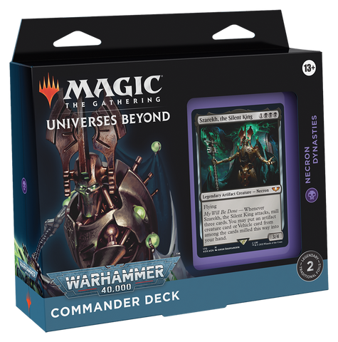 Magic The Gathering - Warhammer 40,000 - Commander Deck (Necron Dynasties)