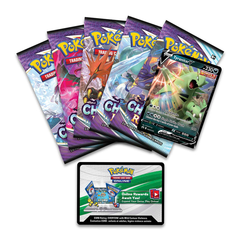 Pokemon - Sword & Shield: Battle Styles - V Strikers Tin (Tyranitar V)