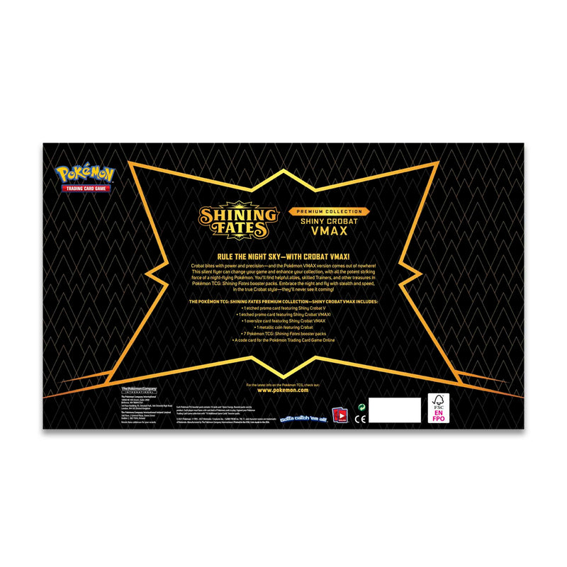 Pokemon - Shining Fates - Premium Collection  - Shiny Crobat VMAX