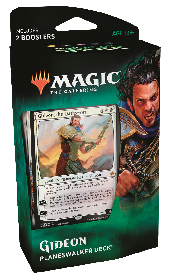 Magic The Gathering - War of the Spark - Planeswalker Deck (Gideon)